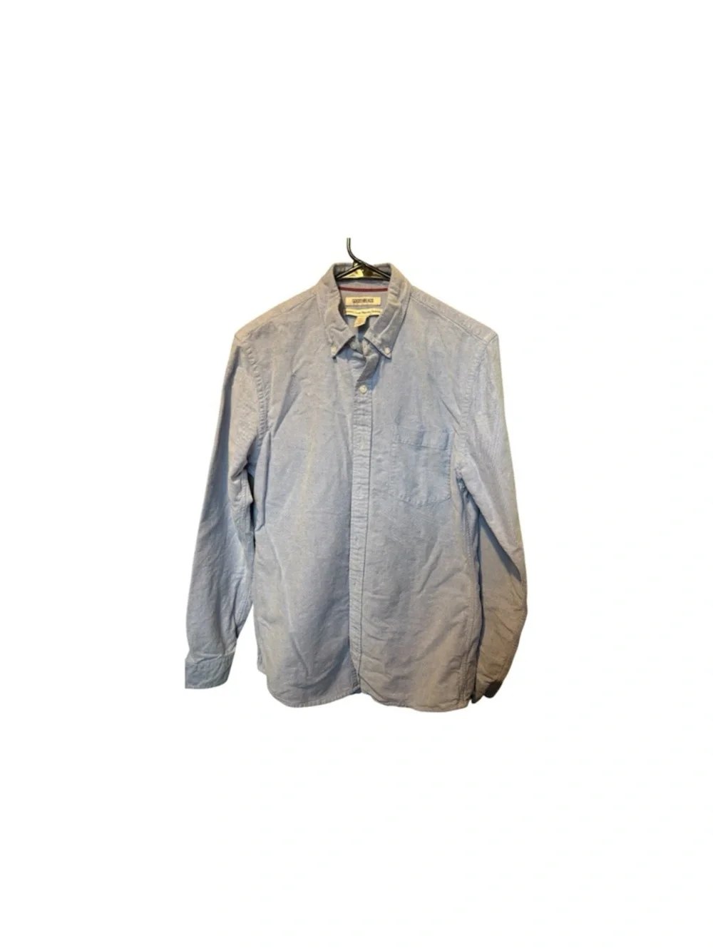 Goodthreads Light Blue Long Sleeve Button-Down Shirt